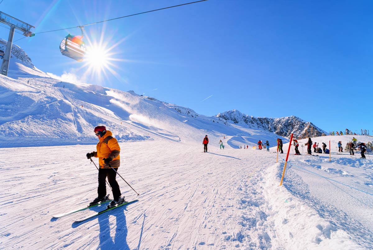 Skifahren in Gunzesried